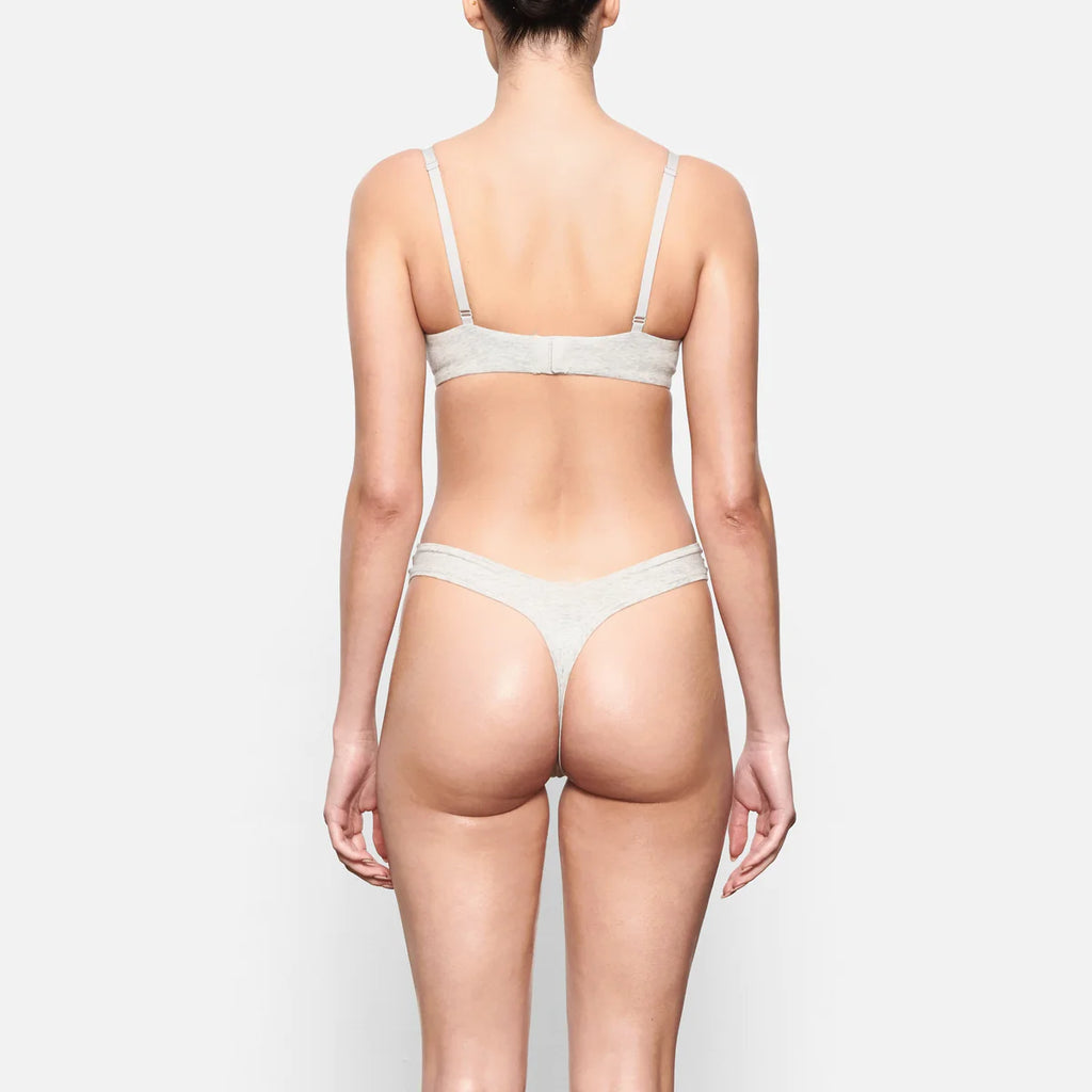SKIMS - Cotton Jersey Dipped Thong – Bright Side Collective LA