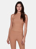 Lett Ventura Top in Camel - Thrice Divine Finds