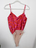 Lush Clothing Hot Pink/Orange Sleeveless Thong Bodysuit - Thrice Divine Finds