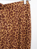 Brass Plum Leopard Print Pull-on Flare Pants In Tan-Brown Panthera - Thrice Divine Finds